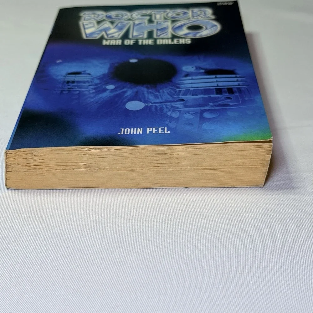 Doctor Who War of the Daleks John Peel BBC Eighth Doctor Adventures Book